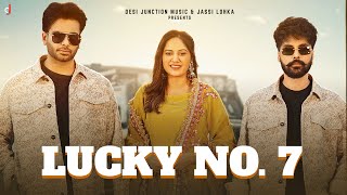 Lucky No.7 (Lyrical Video) Mankirt Aulakh | Baani Sandhu | Jayy Randhawa | New Punjabi Song 2023