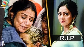 I cant accept Sridevi's death : Sripriya Interview | Tamil Actress Death Video