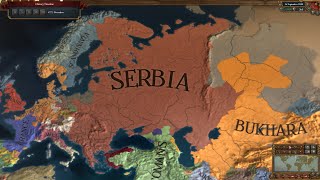 EU4 - Timelapse - My Serbian Empire