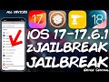 iOS 15.0 - 17.6.1 / 18 JAILBREAK (zJailbreak) For All Devices Analyzed! I'm Impressed...