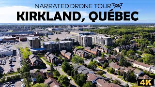 ⚜️4K Aerial Tour of Kirkland, Québec 🌇 | DJI Mini 4 Pro Captures Stunning Cityscapes!