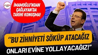 İmamoğlu’ndan Erdoğan’a hodri meydan: “BİZ ALDATILDIK DİYENLERLE İŞİMİZ YOK, BİZ ALDATILMAYIZ!”