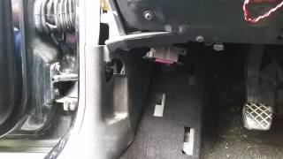 Hood release handle on a VW MKIV removal how-to