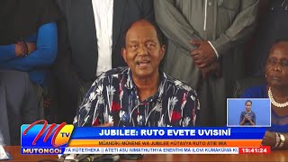 KYAMA KYA JUBILEE KUMWENDA MUNINI WA MUSUMBI WILLIAM RUTO ATIE WIA