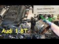 1.8T Audi A6 Power Steering Pump Replacement C5 - symptoms - what to do