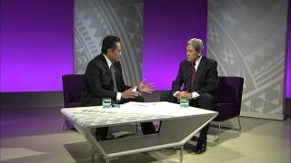 Studio interview with New Zealand First Party leader the Rt Hon Winston Peters