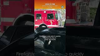 Vehicle Fire in the 43500 BLK of Washington St in La Quinta