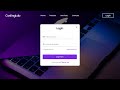 Create Website with Login & Registration Form in HTML CSS & JavaScript