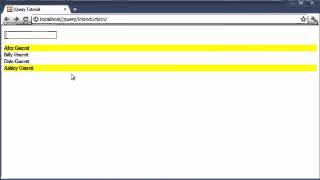 jQuery Tutorial - 24 - Contains selector