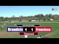 diii college easterns finals brandeis vs. franciscan hq