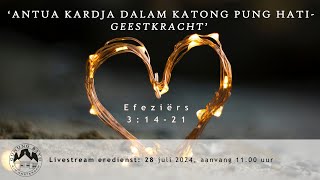 Livestream Eredienst 28 juli 2024, 11:00 uur