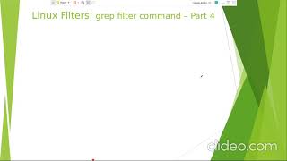 Linux grep filter command: part 4
