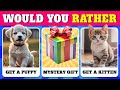 Would You Rather...? MYSTERY Gift Edition 🎁 Quiz Rainbow