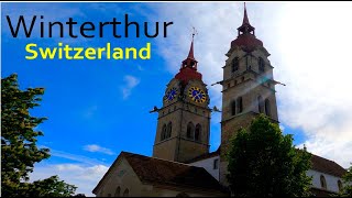 Winterthur Switzerland | Walk in the city | Swiss city