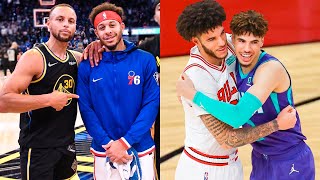 NBA "Real Brothers! 🔥" MOMENTS