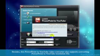 How to Convert PowerPoint To YouTube Video - Leawo PowerPoint to YouTube