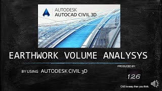 Earthwork Volume Civil 3D 2019 (Cut &Fill)