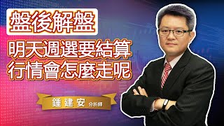 2021.08.03【明天週選擇權要結算 行情會怎麼走呢】交易員養成俱樂部 鍾建安盤後解盤