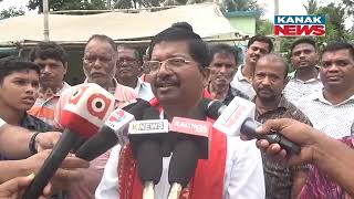 BJD Candidate Atanu Sabyasachi Nayak Casts Votes In Mahakalapada Assembly Constituency