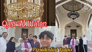 Qasr Al Watan Abudhabi |Presidential Palace | Abudhabi Palace |Tourist Attraction UAE malayalam vlog