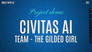 Civitas AI | AI-Powered Volunteer Dispatch System | Build with AI Hackathon Demo