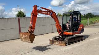 Hitachi EX30 3 ton mini digger