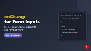 React onChange Explained: Form Input Handling for Beginners