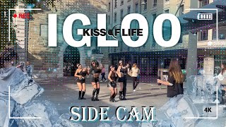 [KPOP IN PUBLIC | SIDE CAM] KISS OF LIFE (키스오브라이프) - IGLOO | inSYNK from SWITZERLAND