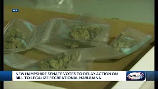 NH Senate votes to delay action on bill to legalize recreational marijuana