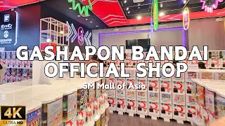 GASHAPON BANDAI OFFICIAL SHOP: The largest branch in the Philippines! Located in SM Mall of Asia!!