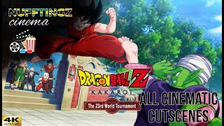 Nufftingz Cinema - Dragon Ball Z Kakarot DLC The 23rd World Tournament (Game Movie) 4k 60FPS