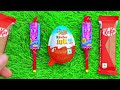 satisfying video asmr lollipops candy and chocolate gummy candy unboxing video asmr.