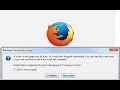 How To Fix Mozilla Firefox Unresponsive Script Error