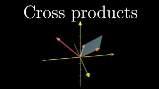 Cross products | Chapter 10, Essence of linear algebra