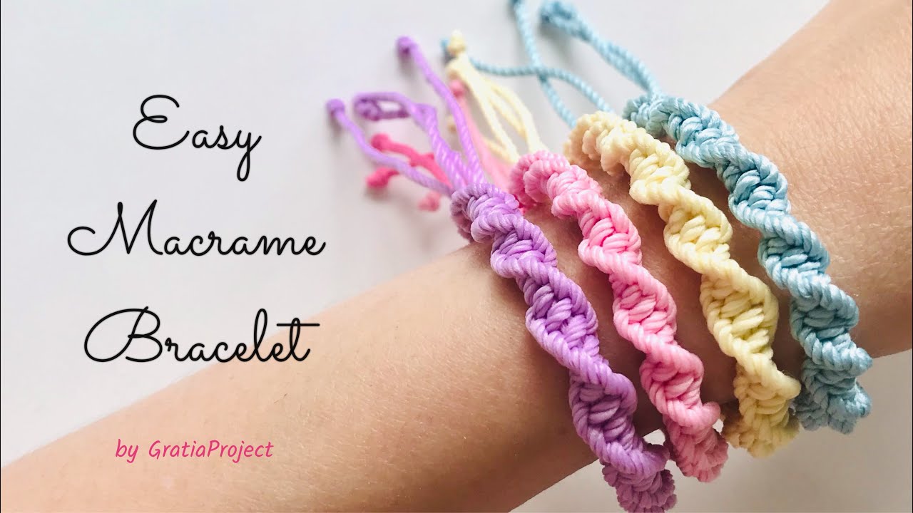Macrame Bracelet Patterns Diy At Amy Heyer Blog