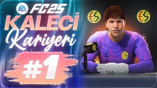 BÖLGESEL AMATÖR LİGDEN YÜKSELİŞİMİZ BAŞLIYOR! - EA FC 25 Kaleci Kariyeri #1