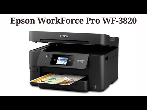 How To Download Drivers For Epson WorkForce Pro WF-3820 - YouTube