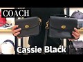 Coachbag Cassie and Cassie19 black colour 郵差包黑色 [廣東話有字幕]キャシー19、캐시19