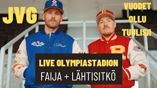 JVG - Faija + Lähtisitkö (Vuodet Ollu Tuulisii, Olympiastadion, Helsinki, Finland) 12.8.2023