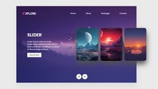 How to Make Image Slider Using HTML CSS \u0026 JavaScript