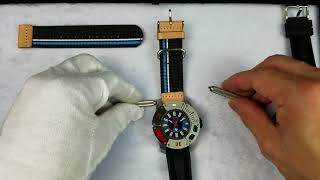 Changing the Stap on the DeltaT Heavy Armor Watch