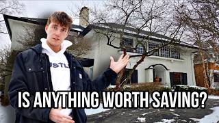 Abandoned $1,600,000 Teardown Mansion in Glencoe, Illinois