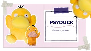 Psy Duck - Pokémon | Passo a Passo