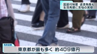 政府の特例貸し付け 返済免除1295億円以上に