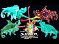 ALL SHARKELEON VERSIONS!!! (HUNGRY SHARK EVOLUTION)