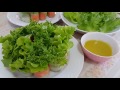 วิธีทำสลัดโรล salad roll น้ำสลัดโรลวาซาบิ wasabi salad dressing