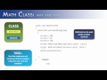 Math Class  Part 1: max and min methods (Java)