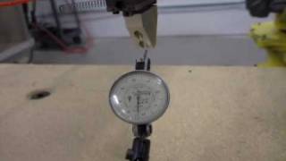 Fanuc robot accuracy/repeatability test