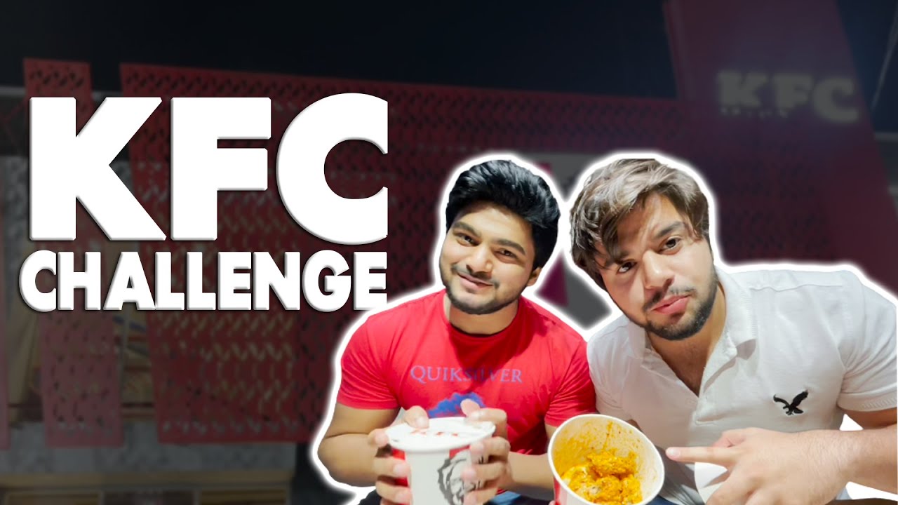 Kfc Challenge Kfc Bucket Eating Challenge Kfc Fried Chicken