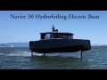 Navier 30 Hydrofoiling Electric Boat